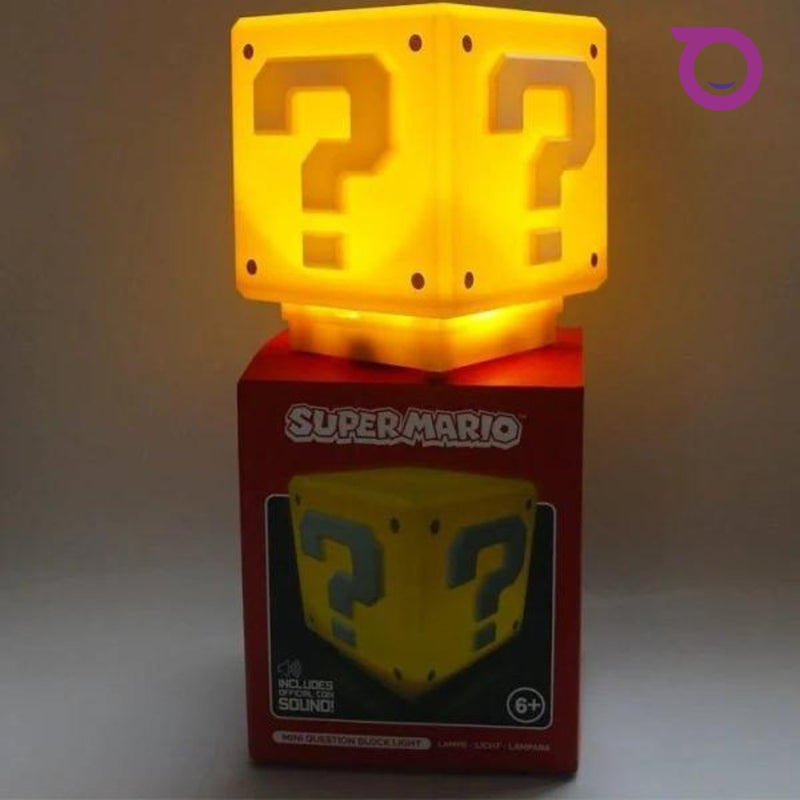 Luminária Bloco Super Mario - OrtizPlus